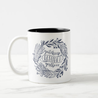 Caneca De Café Em Dois Tons Gatehold Gaslight Girlchefe