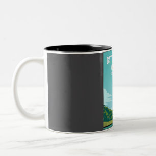 Caneca De Café Em Dois Tons Gateway Arch Funny One Star Review National Park