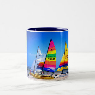 CANECA DE CAFÉ EM DOIS TONS GATOS DE HOBIE NO JÉRSEI