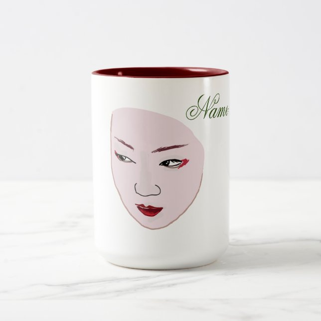 Caneca De Café Em Dois Tons Geisha (Centro)