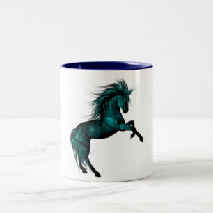 Caneca De Café Em Dois Tons Gelo azul