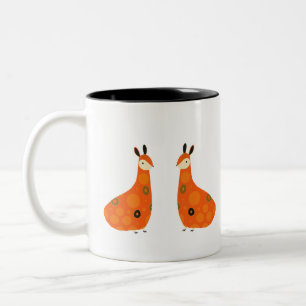 Caneca De Café Em Dois Tons Gêmeos da Natureza