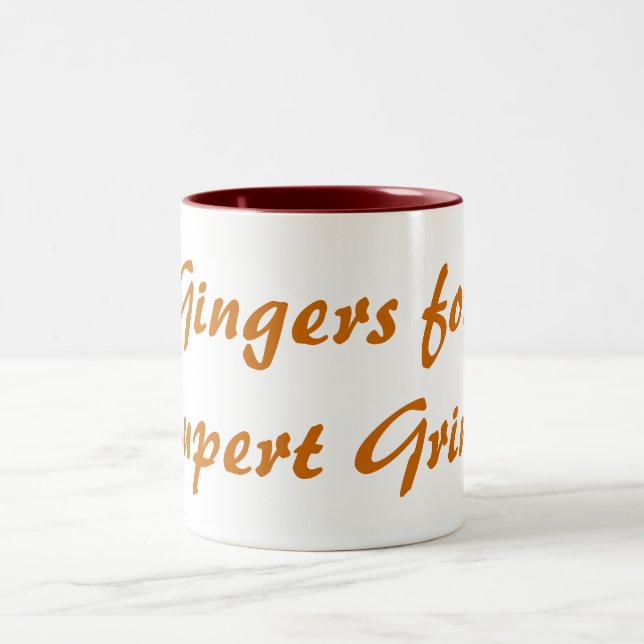 Caneca De Café Em Dois Tons Gengibres para Rupert Grint! (Centro)
