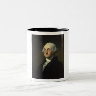 Caneca De Café Em Dois Tons George Washington