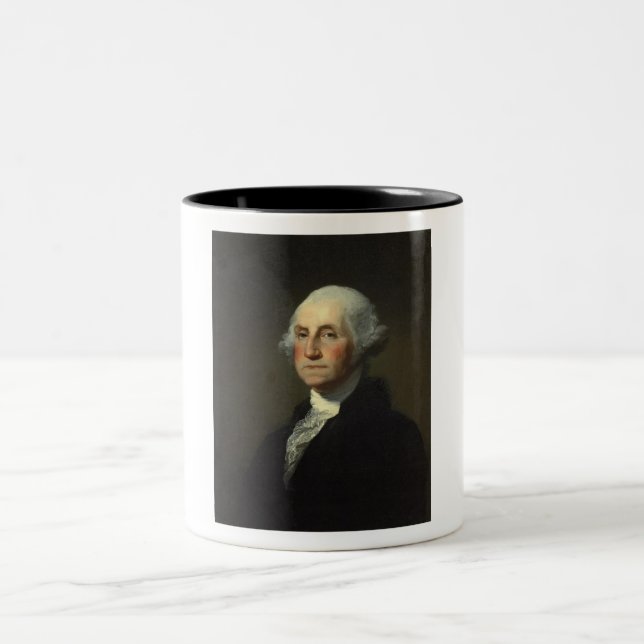 Caneca De Café Em Dois Tons George Washington (Centro)
