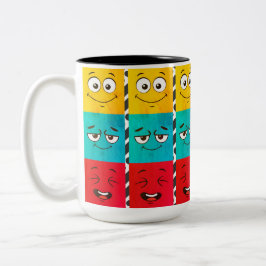 Caneca De Café Em Dois Tons Ghonim_ Mug 10$ multifaces