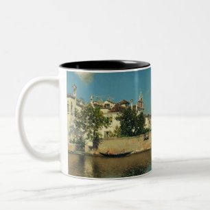 Caneca De Café Em Dois Tons Giardino del Palazzo Vendramin em Veneza