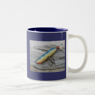 Caneca De Café Em Dois Tons Gibbs Vintage Saltwater Lures Mug