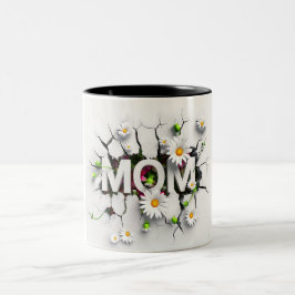 Caneca De Café Em Dois Tons Gift for Mom for Mother's Day or Birthday Gift