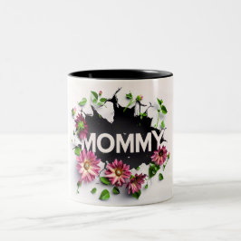 Caneca De Café Em Dois Tons Gift for Mom for Mother's Day or Birthday Gift
