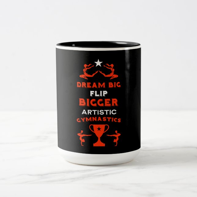 Caneca De Café Em Dois Tons Ginástica Artística Feminina (Centro)