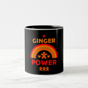 Caneca De Café Em Dois Tons Ginger Hair Pride
