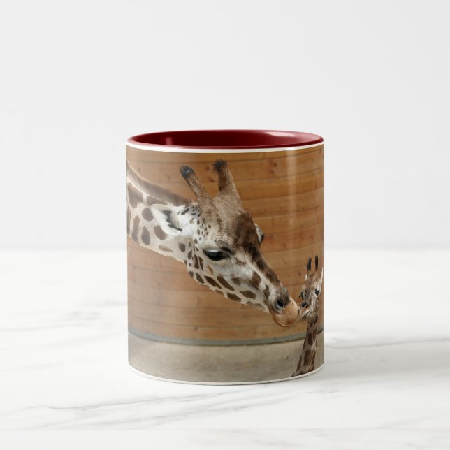 Caneca De Café Em Dois Tons Girafa (Centro)