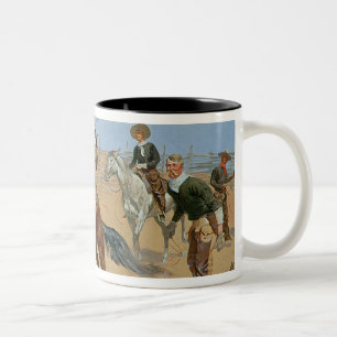 Caneca De Café Em Dois Tons Gire-o fraco, Bill, c.1893 (o óleo em canvas)