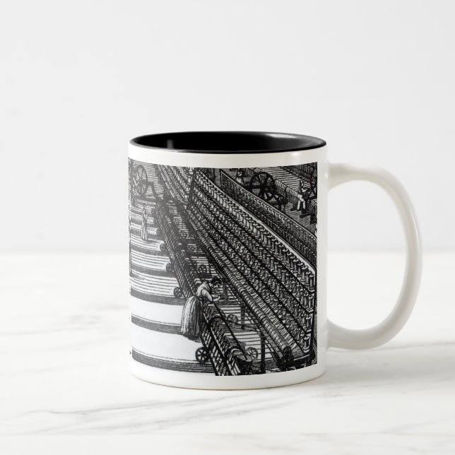 Caneca De Café Em Dois Tons Giro da mula (Direita)