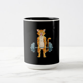 Caneca De Café Em Dois Tons Giro De Elevação De Giro Com Elevação De Giro.