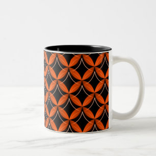 Caneca De Café Em Dois Tons Glam Mug, Brilhante Laranja
