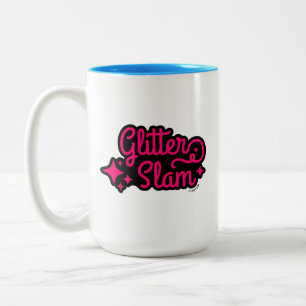Caneca De Café Em Dois Tons Glitter Slam