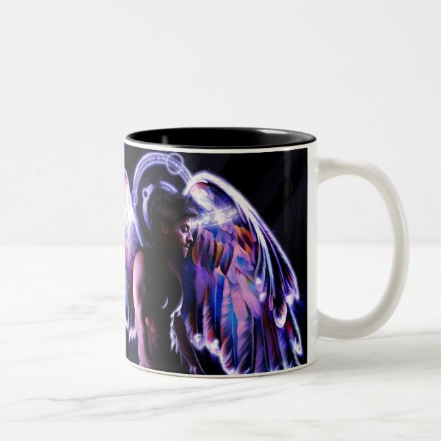 Caneca De Café Em Dois Tons Glória de Angel (Direita)