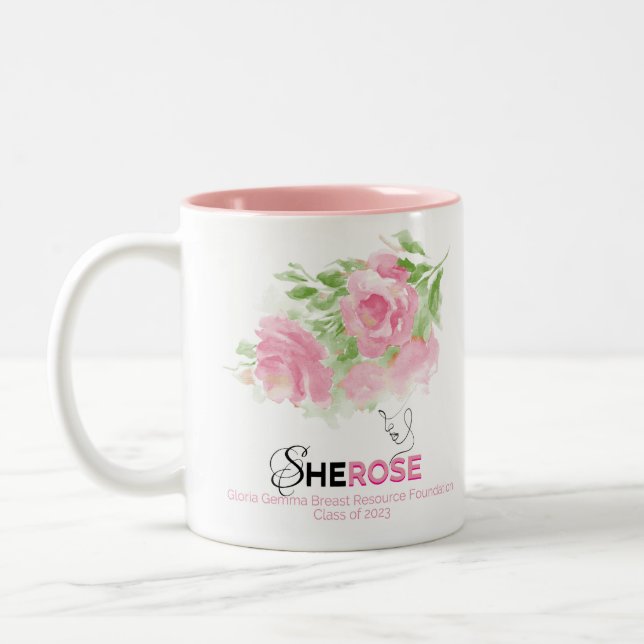 Caneca De Café Em Dois Tons Gloria Gemma ElaRose 2023 Coffee Mug (Esquerda)