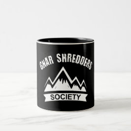 Caneca De Café Em Dois Tons Gnar Shredders Society