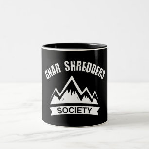 Caneca De Café Em Dois Tons Gnar Shredders Society