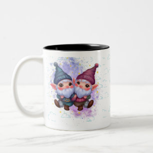 Caneca De Café Em Dois Tons Gnomoscope Gemini Mug