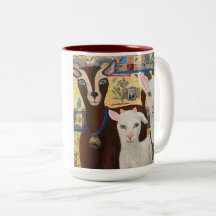 Goat Gothic Mug - cabras engraçadas com cada copo!