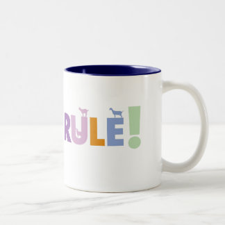 Caneca De Café Em Dois Tons GOATSRULE.CR - Personalizado