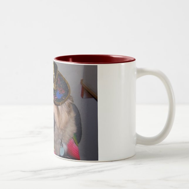 Caneca De Café Em Dois Tons goldie do senorita (Direita)