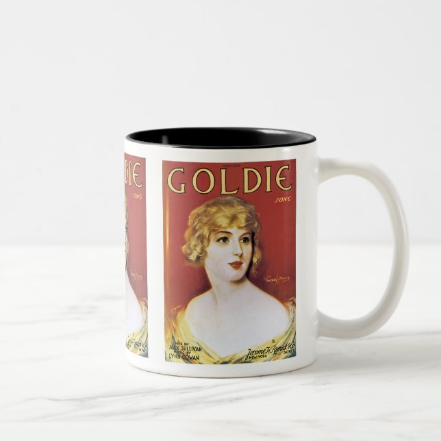 Caneca De Café Em Dois Tons Goldie Song (Direita)
