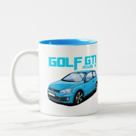CANECA DE CAFÉ EM DOIS TONS GOLF GTI MK6
