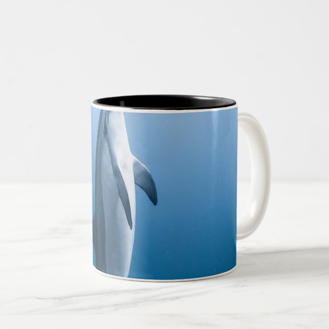 Caneca De Café Em Dois Tons Golfinho-do-mar (Frente Esquerda)