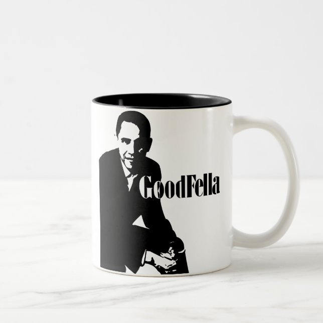 Caneca De Café Em Dois Tons GoodFella (Direita)