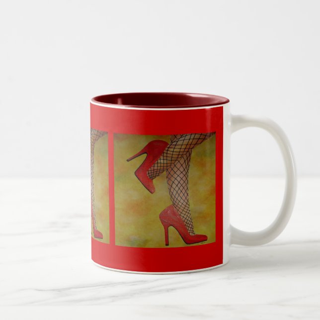 Caneca De Café Em Dois Tons Goody Dois Calçados (Direita)