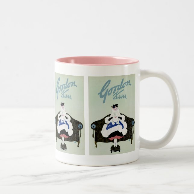 Caneca De Café Em Dois Tons Gordon Furs (Direita)