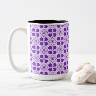 Caneca De Café Em Dois Tons Gorgeous Modern Floral