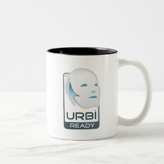 Caneca De Café Em Dois Tons Gostai Urbi grande e preto