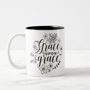 Caneca De Café Em Dois Tons Graça pela graça