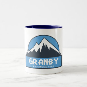 Caneca De Café Em Dois Tons Granby Provincial Park