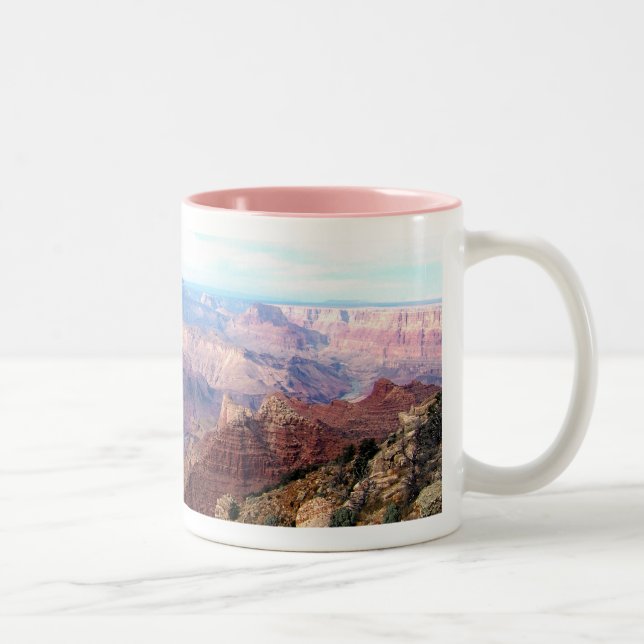 Caneca De Café Em Dois Tons 'Grand Canyon 1' (Direita)