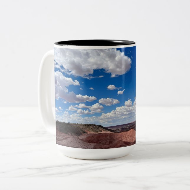 Caneca De Café Em Dois Tons Grand Canyon Skies (Frente Esquerda)