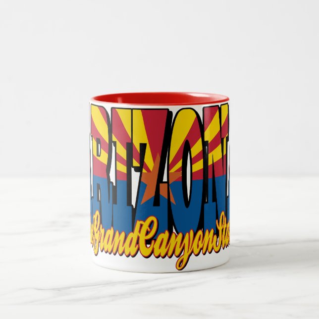 Caneca De Café Em Dois Tons Grand Canyon State (Centro)