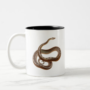 Caneca De Café Em Dois Tons Grande Cobra