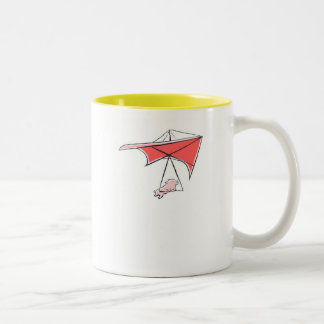 Caneca De Café Em Dois Tons grande ideal