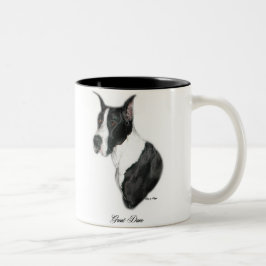 Caneca De Café Em Dois Tons Grandes Presentes de Arte Danada