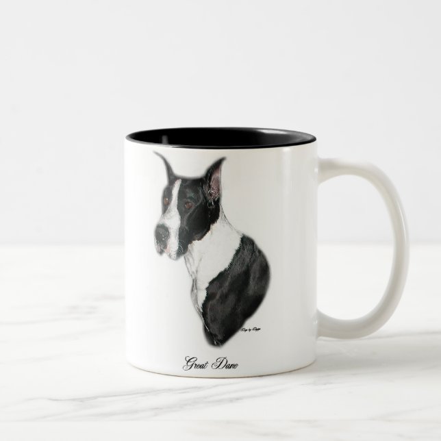 Caneca De Café Em Dois Tons Grandes Presentes de Arte Danada (Direita)