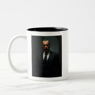 Caneca De Café Em Dois Tons grandetta