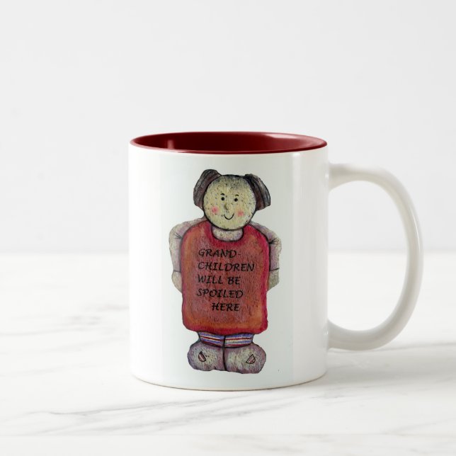 Caneca De Café Em Dois Tons Granny Mug (Direita)