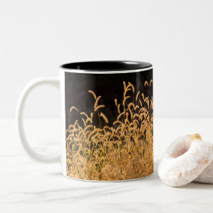 Caneca De Café Em Dois Tons Graus de outono